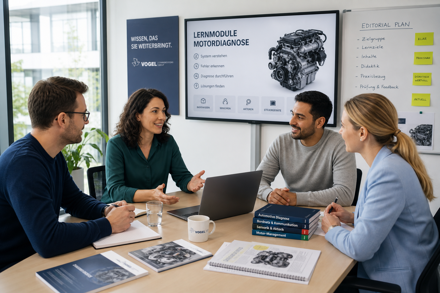 Teamgespräch zur Lernstruktur